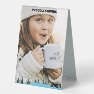 Mike und Jens Kakaotisch Zelt, 5 Tischaufsteller