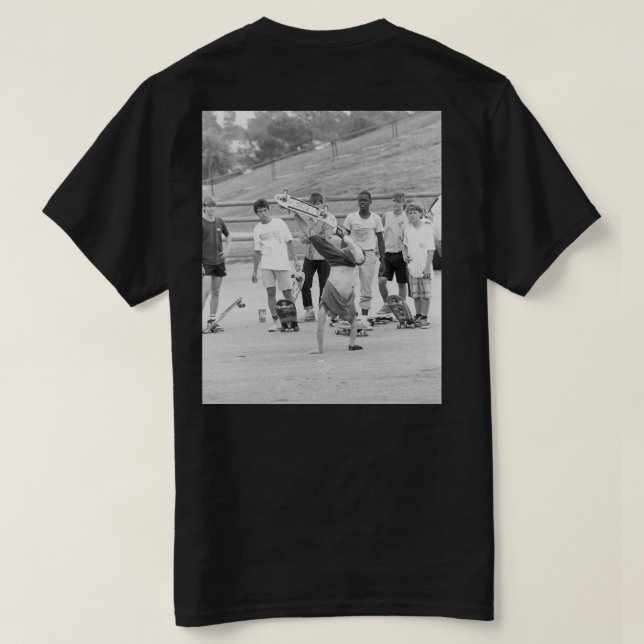 Mike Vallely - die Thrasher Cover erschossen T - S T-Shirt (Design Rückseite)
