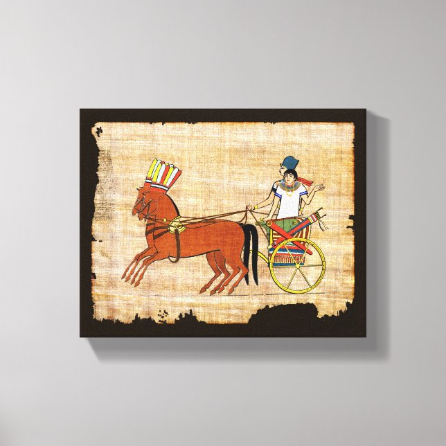 Miketz - Joseph's Chariot Leinwanddruck (Vorderseite)