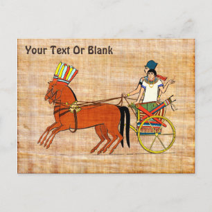 Miketz - Josephs Streitwagen Postkarte