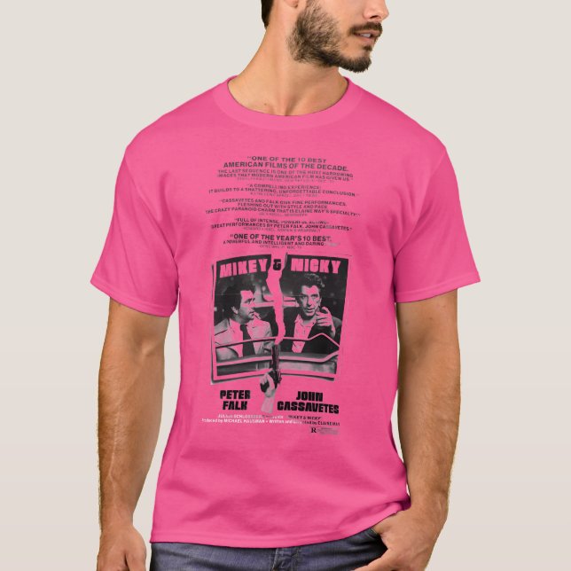 Mikey and Nicky - klassisches Poster T-Shirt (Vorderseite)