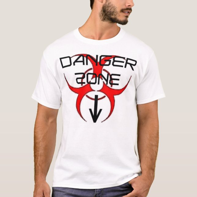 Mikey Gefahren"Gefahrenzonen-" T-Shirt (Vorderseite)