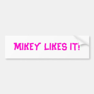 MIKEY MAG ES! AUTOAUFKLEBER