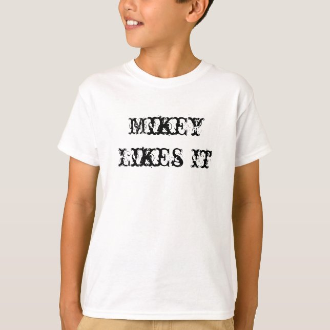 Mikey mag es T-Shirt (Vorderseite)