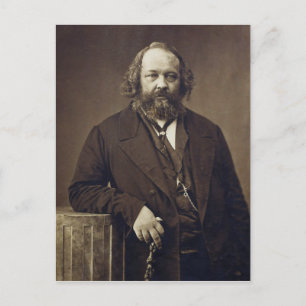 Mikhail Bakunin Russischer Anarchist von Nadar Postkarte