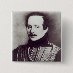 Mikhail Yuryevich Lermontov Button