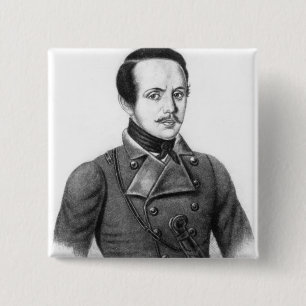 Mikhail Yuryevich Lermontov Button