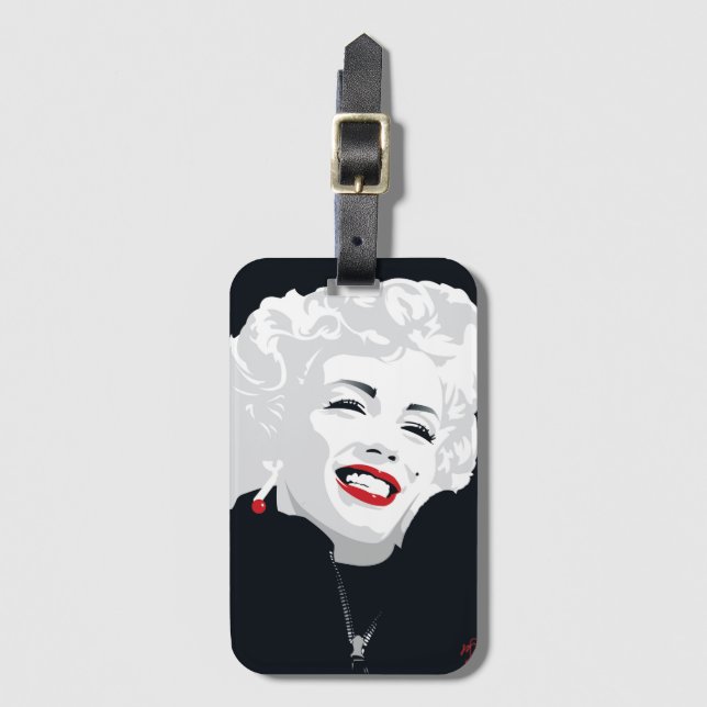 Miki Marilyn Gepäckanhänger (Vorderseite Vertikal)