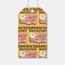Mikitiez Amerikanisches Frühstücksspeck Eier july  Geschenkanhänger