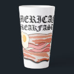 Mikitiez Amerikanisches Frühstücksspeck Eier july Milchtasse<br><div class="desc">American Breakfast.</div>