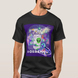 Mikitiez aquarius galaxie Sommer Glühbier trinken T-Shirt