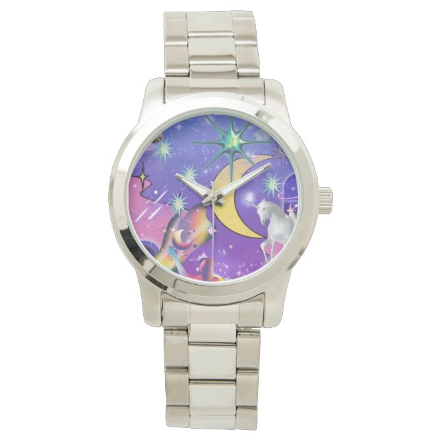Mikitiez aquarius galaxie Sommerglühbier Armbanduhr (Vorderseite)