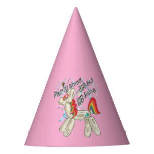 Mikitiez Birthdayemoji unicorn Rainbowparty Pony Partyhütchen