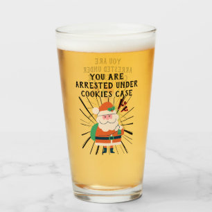 Mikitiez Cookies santaclaus Weihnachten Neujahr Glas