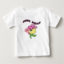 Mikitiez Cowboy Bridesquad June Braut Baby T-shirt