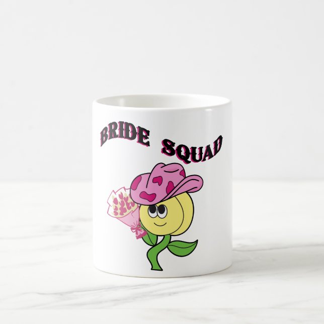 Mikitiez Cowboy Bridesquad June Braut Kaffeetasse (Mittel)