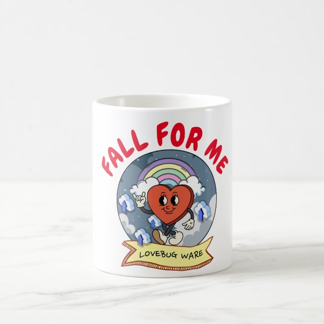 Mikitiez Custom Valentine lustige Lovebug Software Kaffeetasse (Mittel)