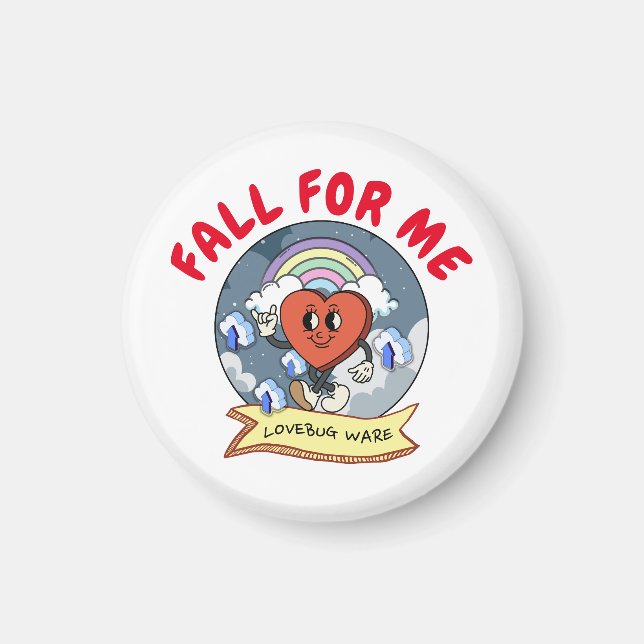 Mikitiez Custom Valentine lustige Lovebug Software Magnet (Vorne)