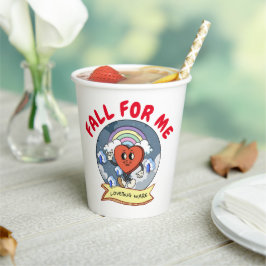 Mikitiez Custom Valentine lustige Lovebug Software Pappbecher