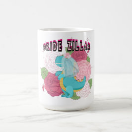 Mikitiez Dinosaurier Braut Hochzeitskommando Kaffeetasse