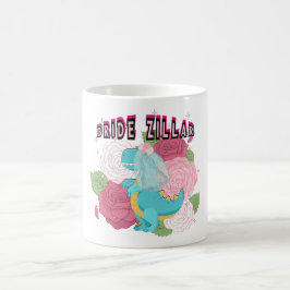 Mikitiez Dinosaurier Braut Hochzeitskommando Kaffeetasse