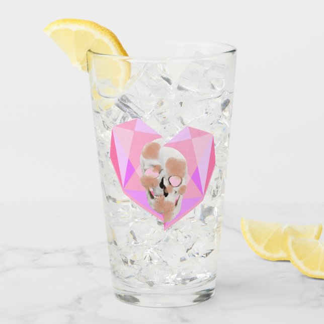 Mikitiez dreamer Schädel Tätowierung Regenbogenstr Glas (Vorderseite Ice)