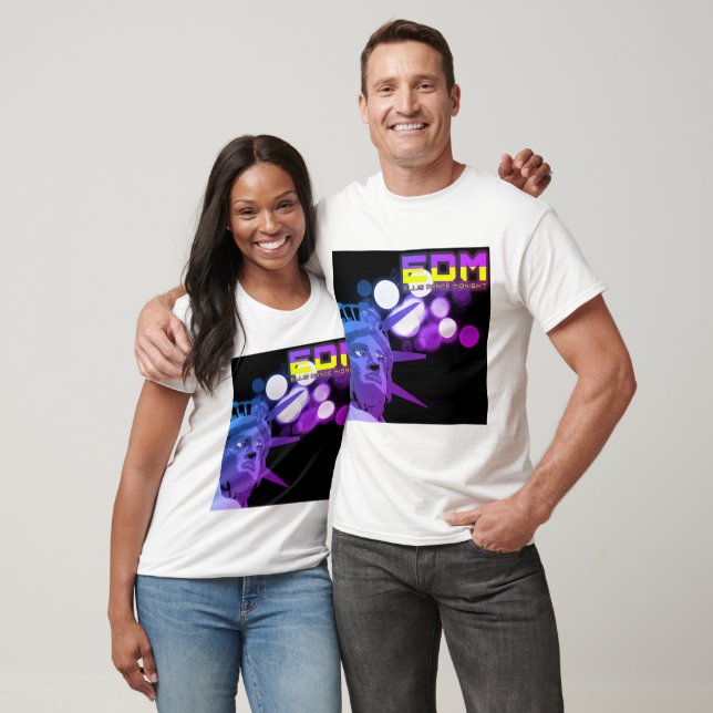 Mikitiez EDM-Musik: ellis disco usa liberty T-Shirt (Unisex)