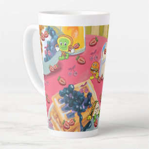 Mikitiez Erdbeere yogerry usaflag Hammerobst Milchtasse