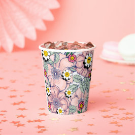 Mikitiez Erdday Natur Selflove Rose Blume Pappbecher
