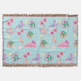 Mikitiez Feenwinkel Blaue Himmelskandy Mohn Liebe Decke
