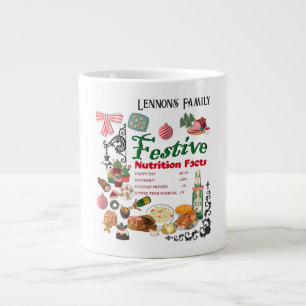 Mikitiez festliches Weihnachtsrezept Backen Urlaub Jumbo-Tasse