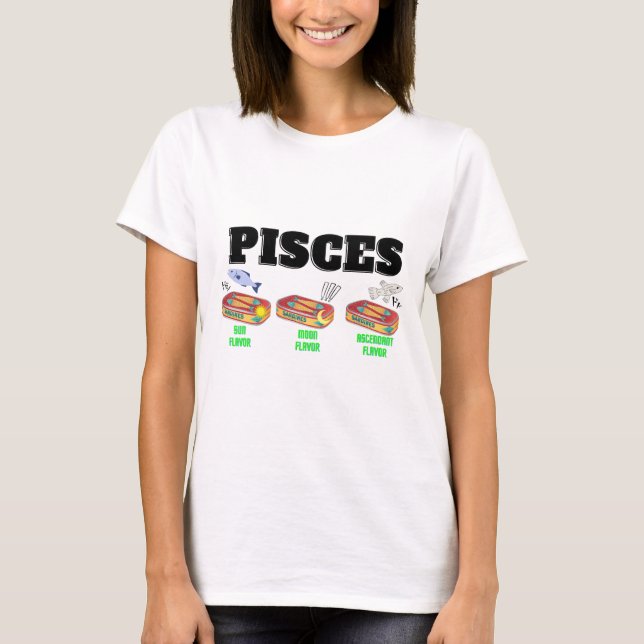 Mikitiez Frühling Sommerspiss Fisch Frühstücksstra T-Shirt (Vorderseite)