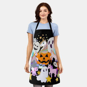 Mikitiez Gespenst Manga Anime Halloween Monster Pa Schürze