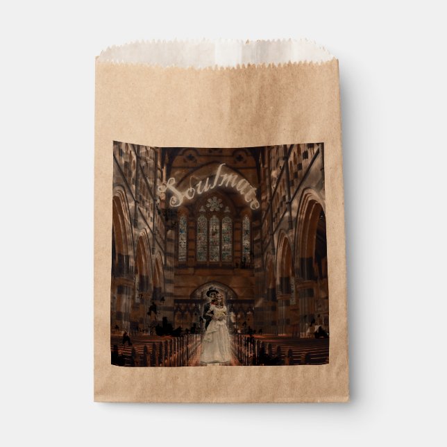 Mikitiez gothic halloween Hochzeitssoulmate Vintag Geschenktütchen (Vorderseite)