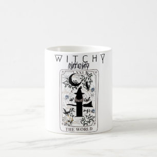 Mikitiez grundlegende Hexenzauberer tarotcard schw Kaffeetasse
