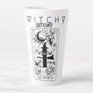 Mikitiez grundlegende Hexenzauberer tarotcard schw Milchtasse