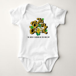 Mikitiez grünes Glück Saint Patrick's Day Irishbie Baby Strampler