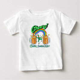 Mikitiez grünes Glück Saint Patrick's Day Irishbie Baby T-shirt