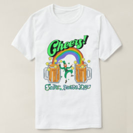 Mikitiez grünes Glück Saint Patrick's Day Irishbie T-Shirt