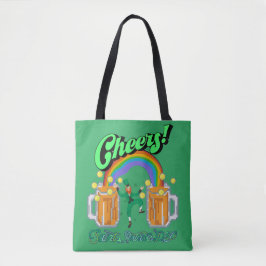 Mikitiez grünes Glück Saint Patrick's Day Irishbie Tasche
