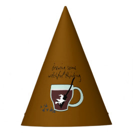 Mikitiez halloween espresso witch coffeeshop partyhütchen