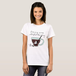 Mikitiez halloween espresso witch coffeeshop T-Shirt