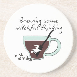 Mikitiez halloween espresso witziger coffeeshop getränkeuntersetzer