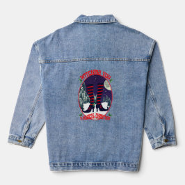 Mikitiez Hexe magisch heilige Weihnachtsnacht sant Jeansjacke