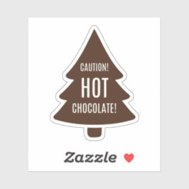 Mikitiez hotchocolate christmas mashmello warm aufkleber