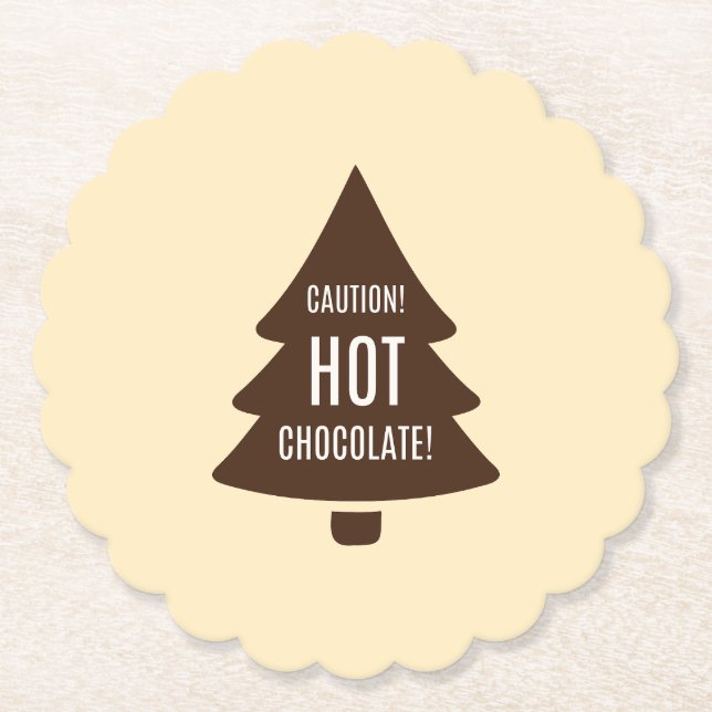 Mikitiez hotchocolate christmas mashmello warm untersetzer (Vorderseite)