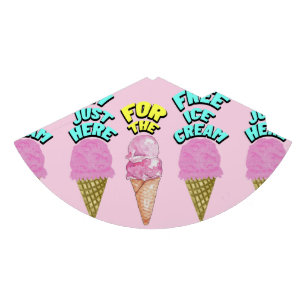 Mikitiez icecream Party favorisierte Sommer Partyhütchen