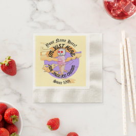 Mikitiez icecream Party favorurtie Specialty Tasse Serviette