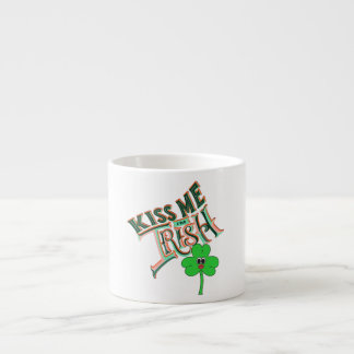 Mikitiez irish Klee grün st.patrick'sday Glück Espressotasse