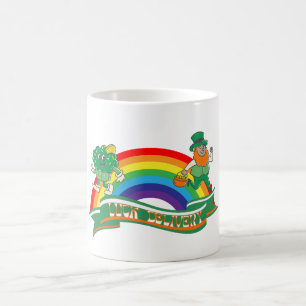 Mikitiez irish Klee grün st.patrick'sday Glück Kaffeetasse